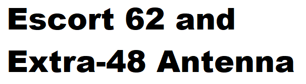 Escort 62 and Extra-48 title